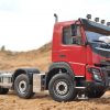 Heavy 8x4 chassis (tandem, dual steering axles)