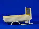 Flatbed body for small-size trucks. Resin kit, 1/24