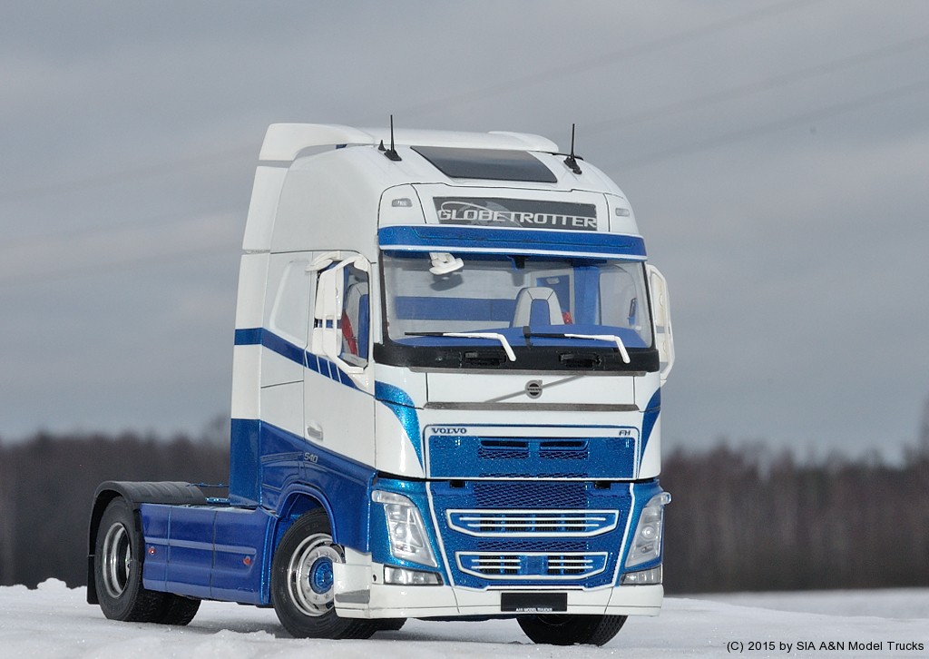 Volvo FH4. A&N Model Trucks, 1/24. Andrey Myakotkin
