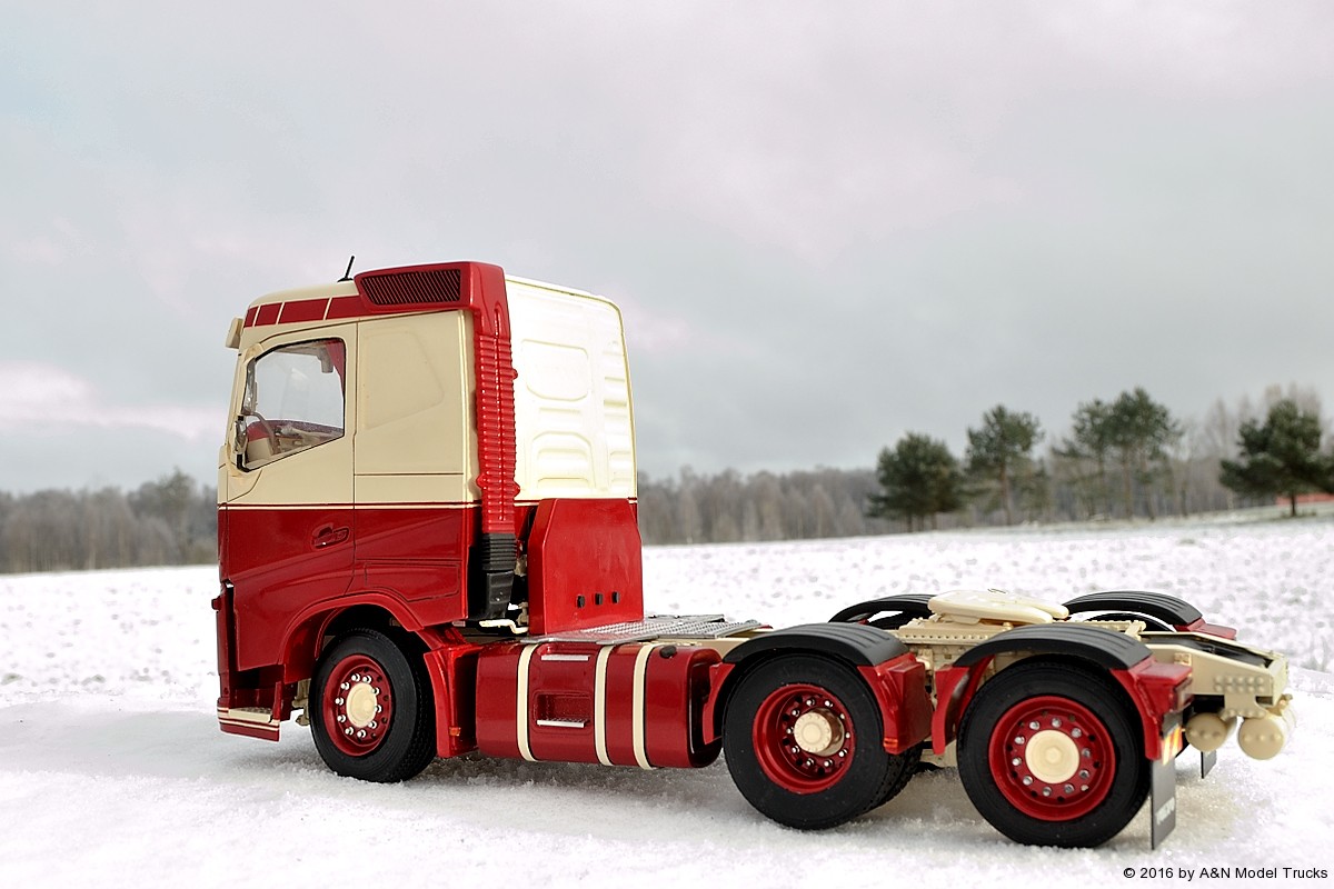 Volvo FH4 (flat roof). A&N Model Trucks, 1/24. Andrey Myakotkin