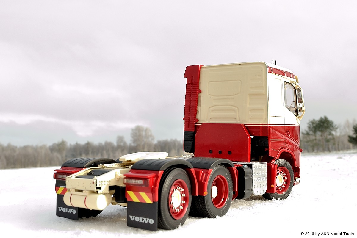 Volvo FH4 (flat roof). A&N Model Trucks, 1/24. Andrey Myakotkin