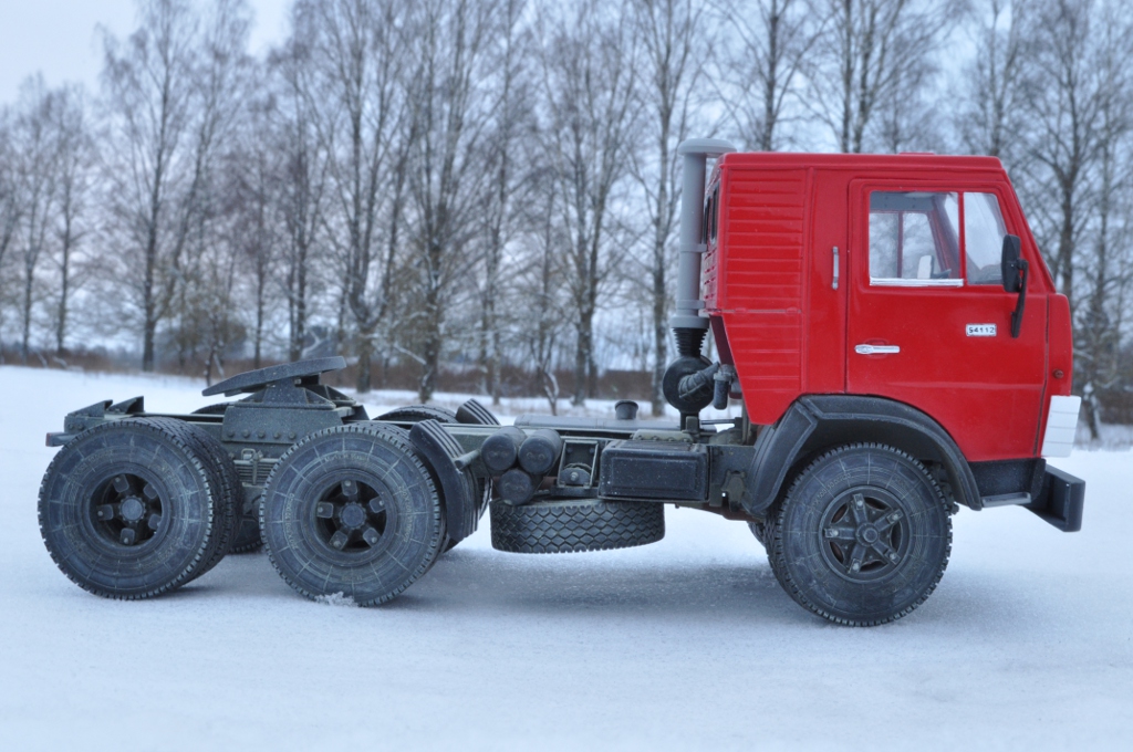 Russian Cabover -54412, A&N Model Trucks. Andrey Myakotkin