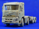 8x4 tandem chassis for Swedish construction truck. Scale 1/24