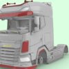 Accessories for Dutch truck XG+. Scale 1/24