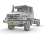 Zetros 4x4 tractor truck. Scale 1/35