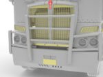 Bullbar and stoneguard for Aussie K220 truck. Additional kit. Scale 1/24