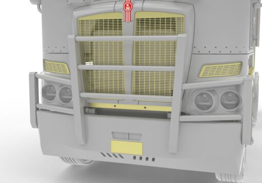 Bullbar and stoneguard for Aussie K220 truck. Additional kit. Scale 1/24