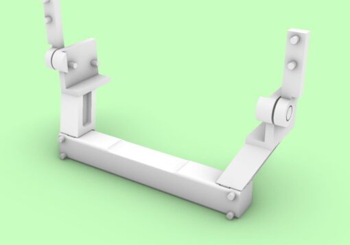 Adapter for K220 cab kit/Italeri donor chassis kit. Scale 1/24