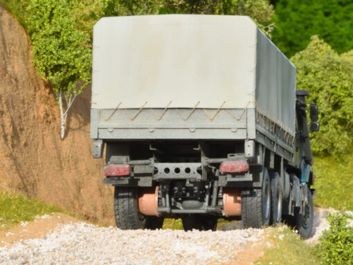 Zetros 6x6 double cab canvas truck. Full kit. Scale 1/35 – Image 6
