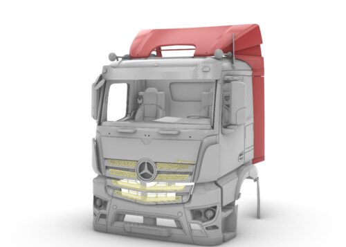 German Antos truck. Conversion kit, 1/24