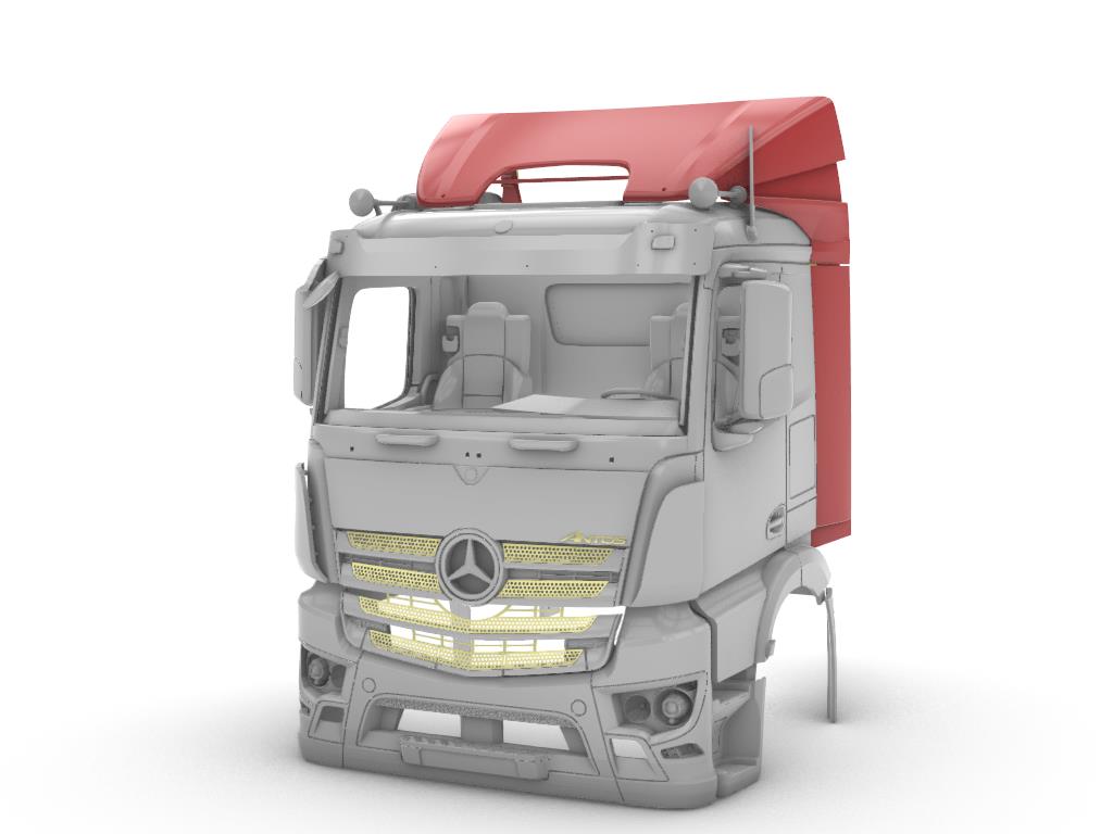 German Antos truck. Conversion kit, 1/24