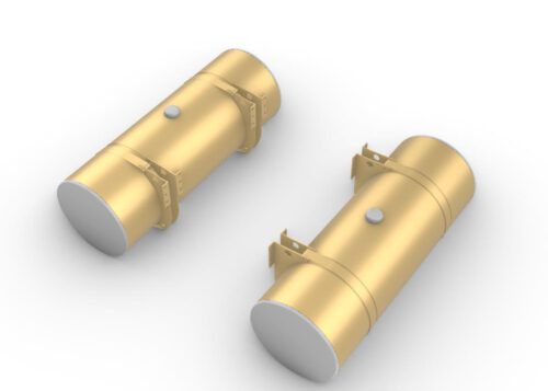 Fuel tanks for US Argosy truck. Scale 1/24