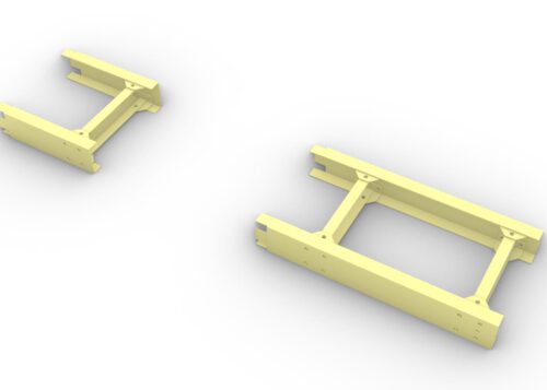 Frame extenders for Aussie chassis kits. Scale 1/24