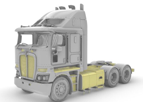 Aussie K200 2.3m (high roof) full kit bundle. Scale 1/24